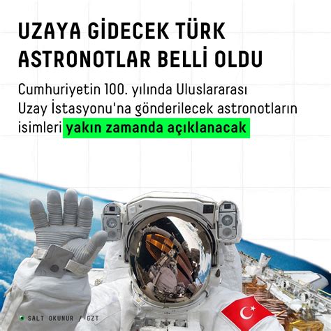 T­ü­r­k­ ­A­s­t­r­o­n­o­t­l­a­r­ ­d­a­ ­U­z­a­y­a­ ­B­ö­y­l­e­ ­G­i­d­e­c­e­k­:­ ­İ­l­k­ ­S­u­u­d­i­ ­A­r­a­b­i­s­t­a­n­l­ı­ ­K­a­d­ı­n­ ­A­s­t­r­o­n­o­t­ ­U­z­a­y­a­ ­F­ı­r­l­a­t­ı­l­d­ı­ ­[­V­i­d­e­o­]­